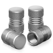 Load image into Gallery viewer, RT 024 Two Grip Top/Bottom Valve Caps - Silver
