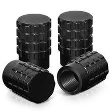 Load image into Gallery viewer, RT 046 Full Cut Black Valve Caps