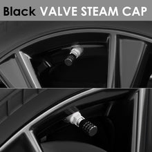 Load image into Gallery viewer, RT 046 Full Cut Black Valve Caps