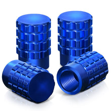 Load image into Gallery viewer, RT 046 Full Cut Blue Valve Caps