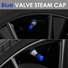 Load image into Gallery viewer, RT 046 Full Cut Blue Valve Caps