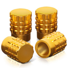 Load image into Gallery viewer, RT 046 Full Cut Gold Valve Caps