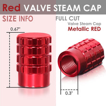 Load image into Gallery viewer, Universal RT 046 Full Cut Red Valve Caps