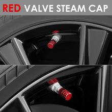 Load image into Gallery viewer, Universal RT 046 Full Cut Red Valve Caps