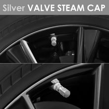 Load image into Gallery viewer, Valve Caps RT 046 Full Cut Silver Engine Parts