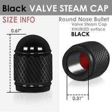 Load image into Gallery viewer, Acorn Grip Valve Caps - Black Set of 4