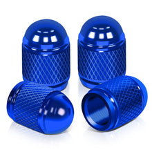 Load image into Gallery viewer, RT 108 Acorn Grip Blue Valve Caps