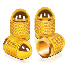 Load image into Gallery viewer, RT 108 Acorn Grip Gold Valve Caps
