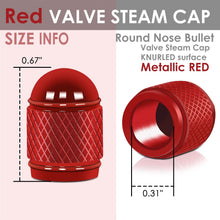 Load image into Gallery viewer, RT 108 Acorn Grip Valve Caps - Red