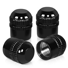 Load image into Gallery viewer, RT 162 Two Grip Round Top Valve Caps - Black