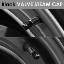 Load image into Gallery viewer, RT 162 Two Grip Round Top Valve Caps - Black