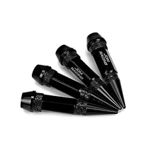 Load image into Gallery viewer, Spiked Lug Nut Style Valve Caps - 60MM / 2.30" Tall - Black