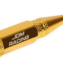 Load image into Gallery viewer, Spiked Lug Nut Style Valve Caps - 60MM Gold