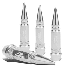 Load image into Gallery viewer, Spiked Lug Nut Style Valve Caps - 60MM Silver