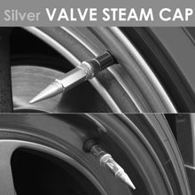 Load image into Gallery viewer, Spiked Lug Nut Style Valve Caps - 60MM Silver