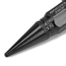 Load image into Gallery viewer, Spiked Lug Nut Style Valve Caps - 45mm Tall Black