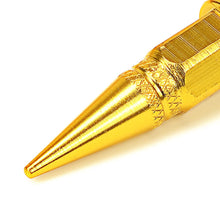 Load image into Gallery viewer, Spiked Lug Nut Style Valve Caps - 45mm Gold