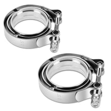 Load image into Gallery viewer, 2.5" V-Band Clamp &amp; Flange Set Stainless Steel Exhaust