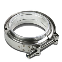 Load image into Gallery viewer, 3 Inch V-Band Clamp with Flange Aluminum