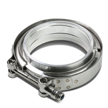 Load image into Gallery viewer, 3 Inch V-Band Clamp with Flange Aluminum