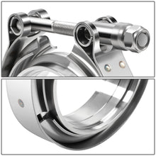 Load image into Gallery viewer, 3" V-Band Clamp &amp; Flange Set Stainless Steel