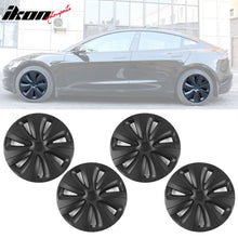 Load image into Gallery viewer, 2024-2025 Tesla Model 3 18'' S Style Wheel Covers Hubcap Matte Black