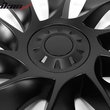 Load image into Gallery viewer, 2020-2024 Tesla Model Y 20'' Matte Black V1 Hubcap Wheel Cover Rim ABS