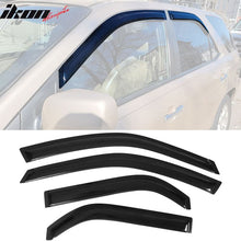 Load image into Gallery viewer, 2001-2006 Acura MDX Slim Style Smoke Visor Windows Rain Guard Acrylic