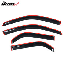 Load image into Gallery viewer, 2001-2006 Acura MDX Slim Style Smoke Visor Windows Rain Guard Acrylic