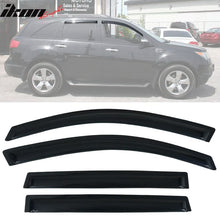 Load image into Gallery viewer, 2007-2013 Acura MDX Visor Windows Rain Guard Acrylic Slim Style Smoke
