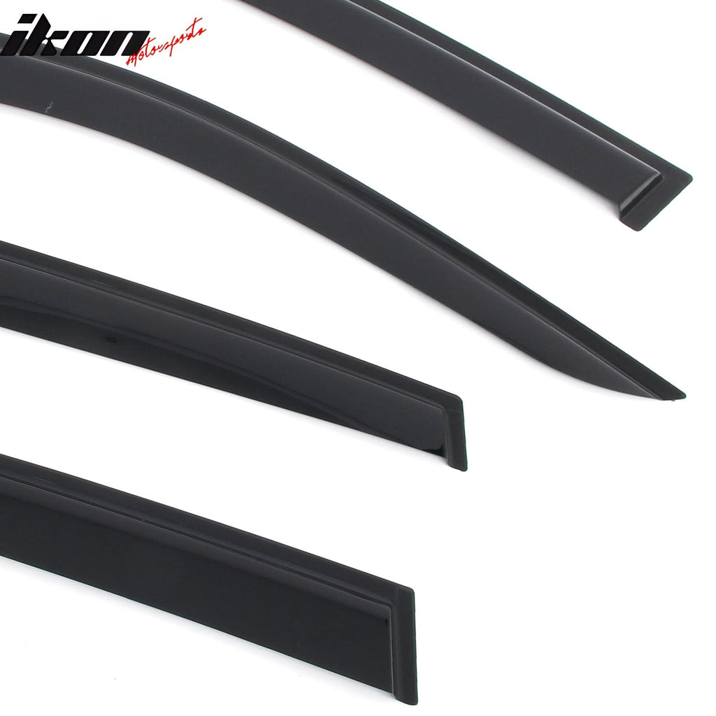 2018-2024 BMW G01 X3 4PCS Tape on Window Visors Vent Rain Sun Guards