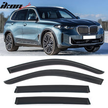 Load image into Gallery viewer, 2019-2025 BMW G05 X5 4PCS Tape on Window Visors Vent Rain Sun Guards