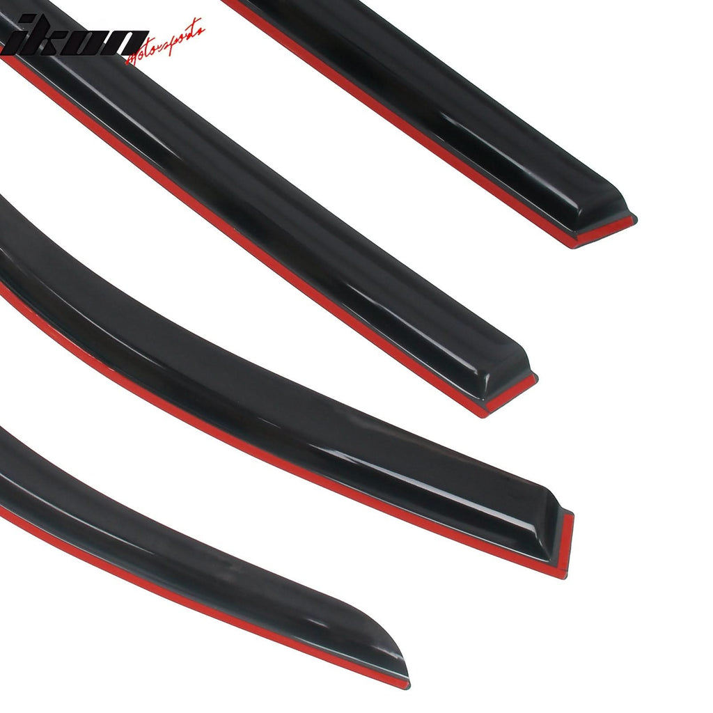 2019-2025 BMW G05 X5 4PCS Tape on Window Visors Vent Rain Sun Guards