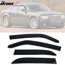 Load image into Gallery viewer, 2005-2010 Chrysler 300 Slim Style Smoke Tinted Visor Window Acrylic