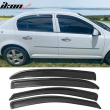 Load image into Gallery viewer, 2005-2010 Chevy Cobalt Smoke Tinted Slim Style Visor Windows Acrylic