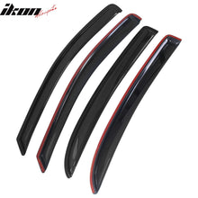 Load image into Gallery viewer, 2005-2010 Chevy Cobalt Smoke Tinted Slim Style Visor Windows Acrylic