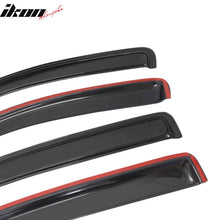 Load image into Gallery viewer, 2005-2010 Chevy Cobalt Smoke Tinted Slim Style Visor Windows Acrylic