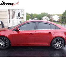 Load image into Gallery viewer, 2010-2016 Chevy Cruze Tape On Smoke Tinted Window Visors Acrylic