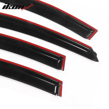 Load image into Gallery viewer, 2010-2016 Chevy Cruze Tape On Smoke Tinted Window Visors Acrylic