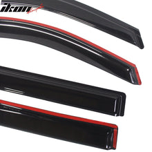Load image into Gallery viewer, 2015-2020 Chevy Suburban Slim Style Smoke Tinted Window Visors Acrylic