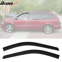Load image into Gallery viewer, 1996-2007 Chrysler Town Country Caravan Smoke Window Visors Acrylic