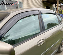 Load image into Gallery viewer, 2000-2005 Chevy Impala Sedan Slim Style Smoke Window Visors Acrylic