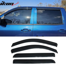 Load image into Gallery viewer, 2014-2019 Chevrolet Silverado GMC Sierra  Crew Cab Slim Window Visor