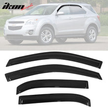 Load image into Gallery viewer, 2010-2017 Chevy Equinox Slim Style Smoke Window Visors Guard Acrylic