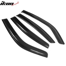 Load image into Gallery viewer, 2006-2010 Dodge Charger Tape on Visor Window Rain Guard Acrylic