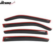 Load image into Gallery viewer, 2006-2010 Dodge Charger Tape on Visor Window Rain Guard Acrylic