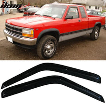 Load image into Gallery viewer, 1987-1996 Dodge Dakota Slim Style Smoke Tinted Window Visor Acrylic