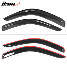 Load image into Gallery viewer, 1997-2004 Dodge Dakota 2Dr Tape On Smoke 2PCS Window Visors Acrylic