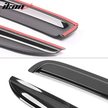 Load image into Gallery viewer, 1997-2004 Dodge Dakota 2Dr Tape On Smoke 2PCS Window Visors Acrylic