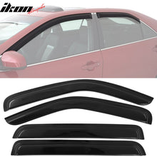 Load image into Gallery viewer, 2007-2011 Dodge Nitro Slim Style Smoke Tinted Visor Windows Acrylic
